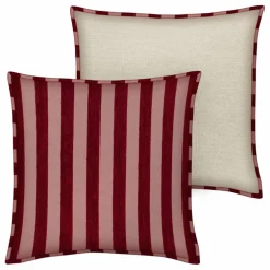 Housse de coussin Jackie | Bordeaux