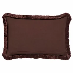 Housse de coussin Jackie | Chocolat