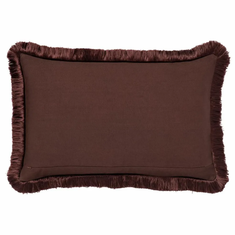 Housse de coussin Jackie | Chocolat