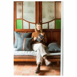 Housse de coussin Jasper | Gris anthracite