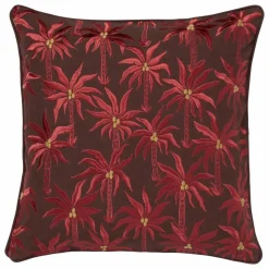 Housse de coussin Laura | Chocolat