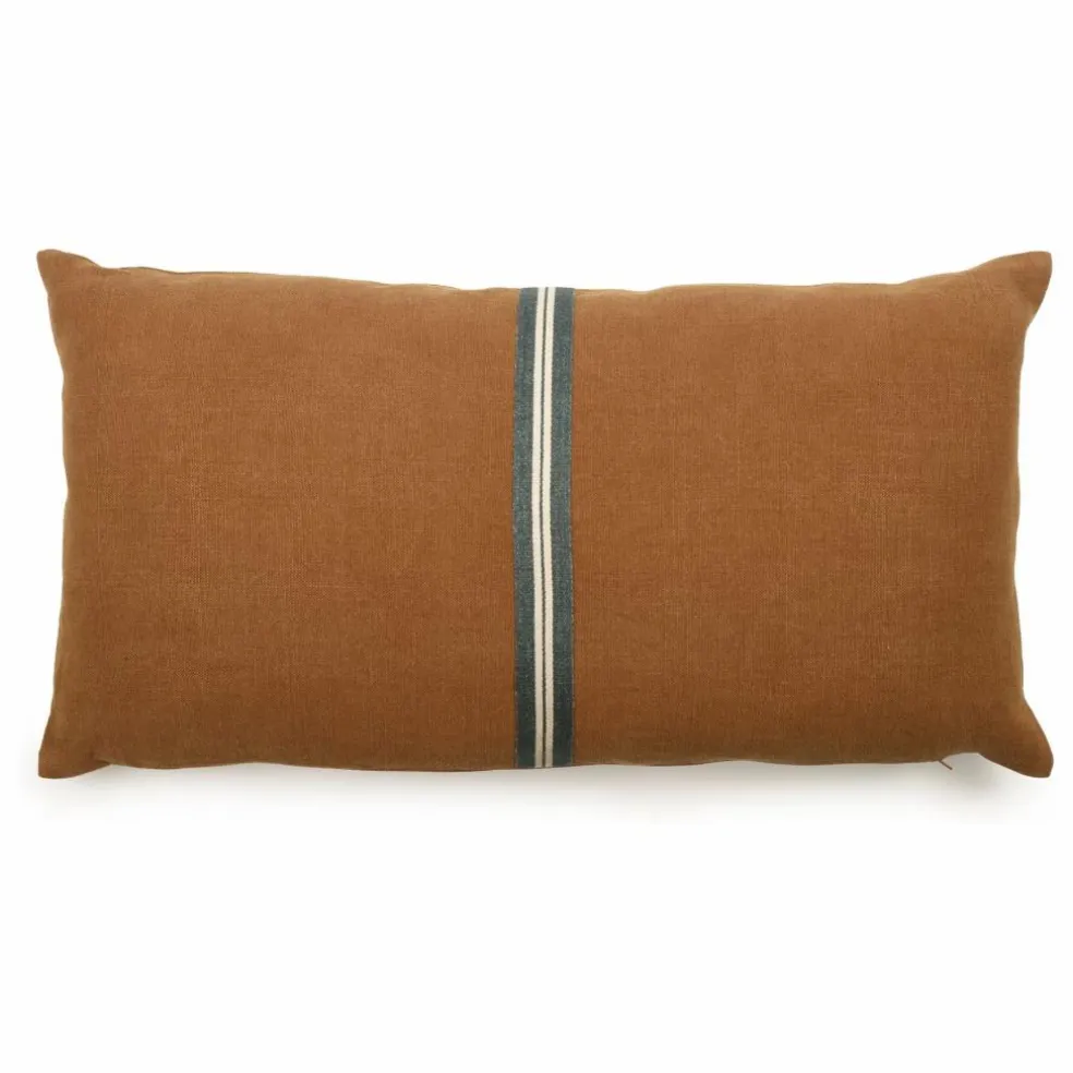 Housse de coussin Miles | Tabac
