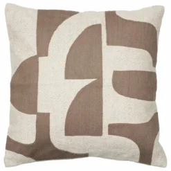 Housse de coussin Mundo | Marron glacé