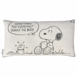 Housse de coussin Peanuts Comic | Noir