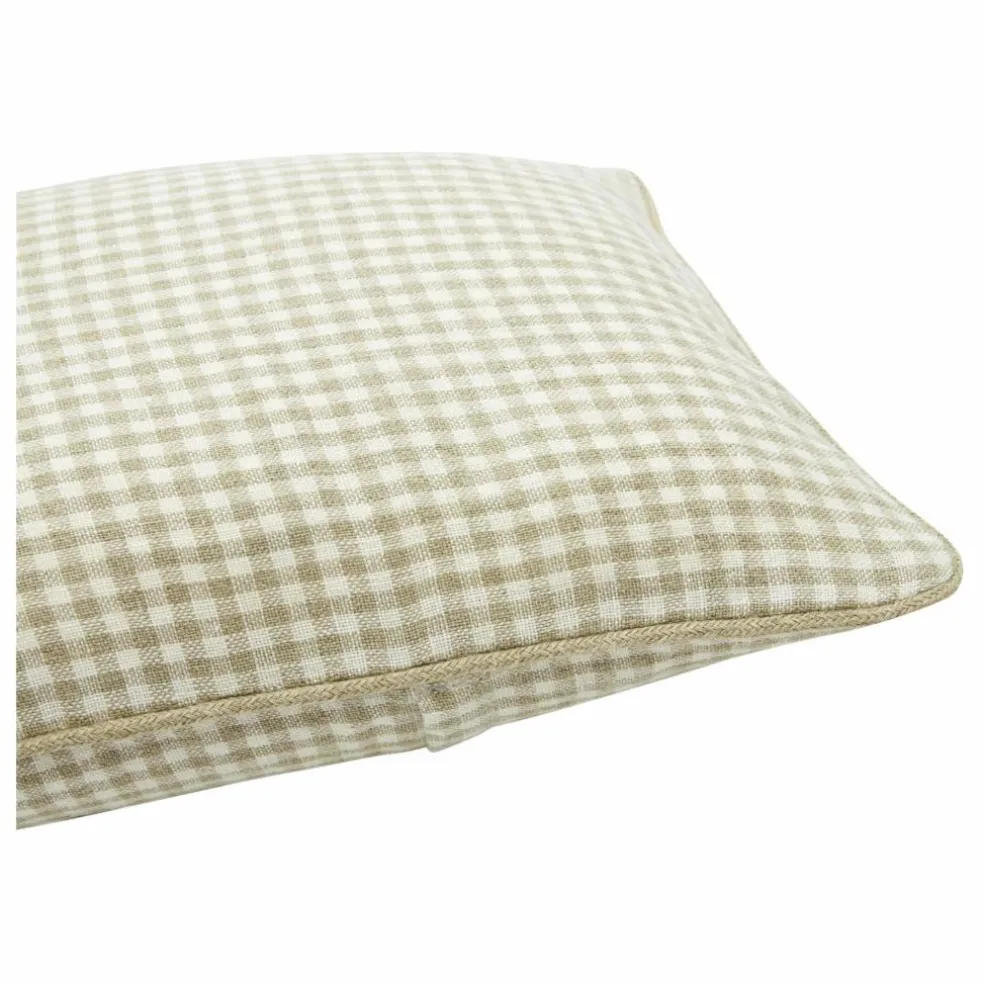 Housse de coussin Piana | Crème