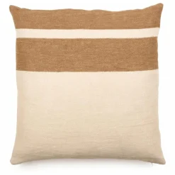 Housse de coussin Railroad Stripe | Ecru