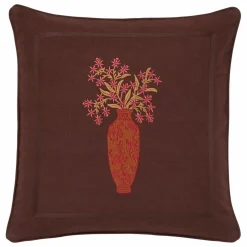 Housse de coussin Rumi | Chocolat