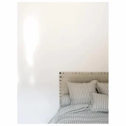 Housse de coussin Sandhills volantée | Blanc cassé