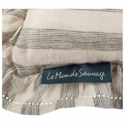 Housse de coussin Sandhills volantée | Blanc cassé