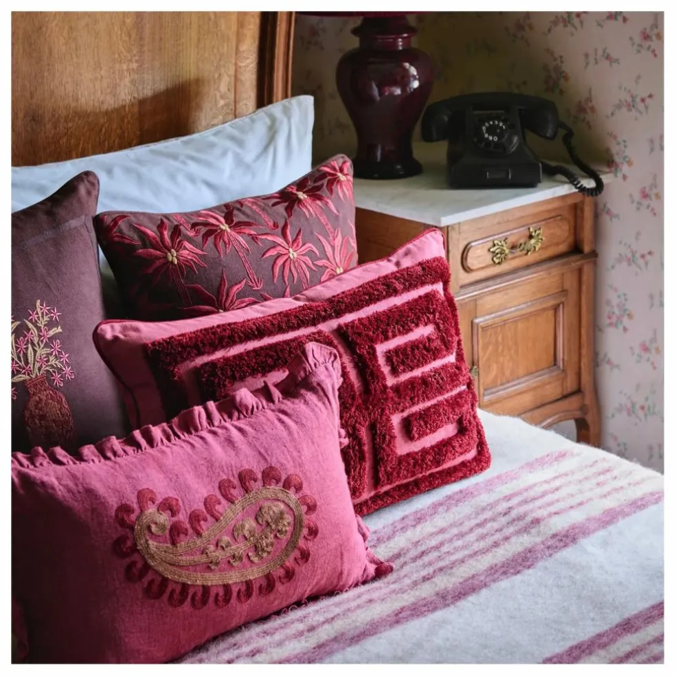 Housse de coussin Siena | Rose