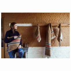 Housse de coussin The Belgian - 50x50cm | Ocre