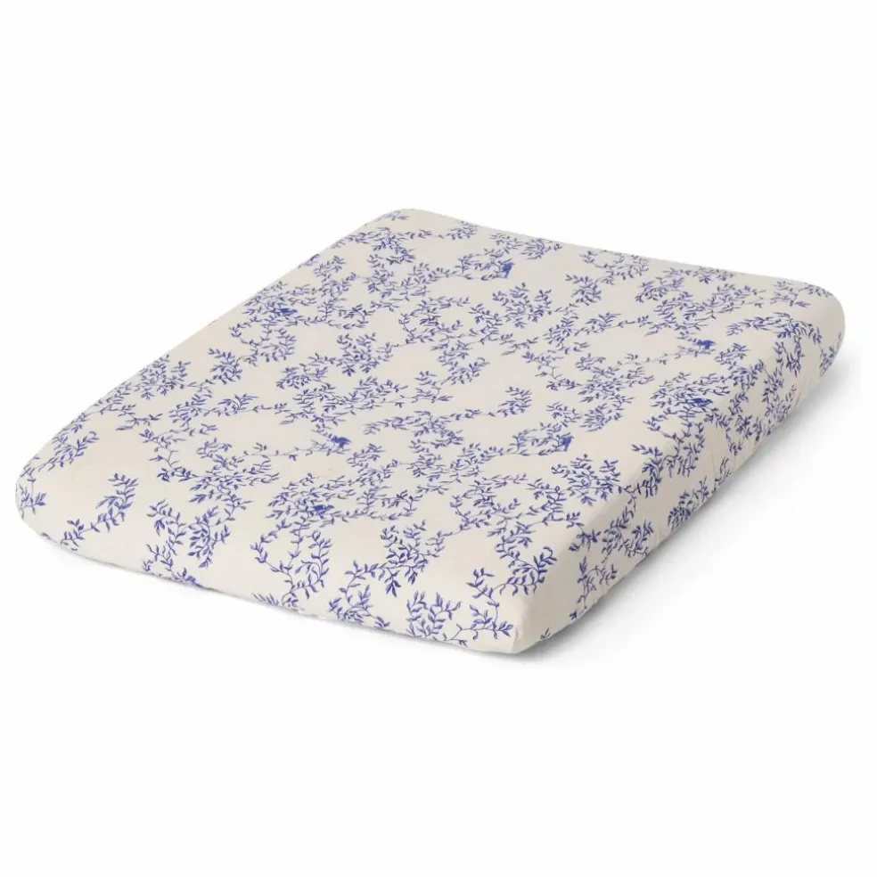 Housse de matelas à langer Jardim | Cobalt