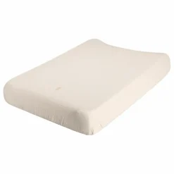 Housse de matelas à langer en mousseline de coton