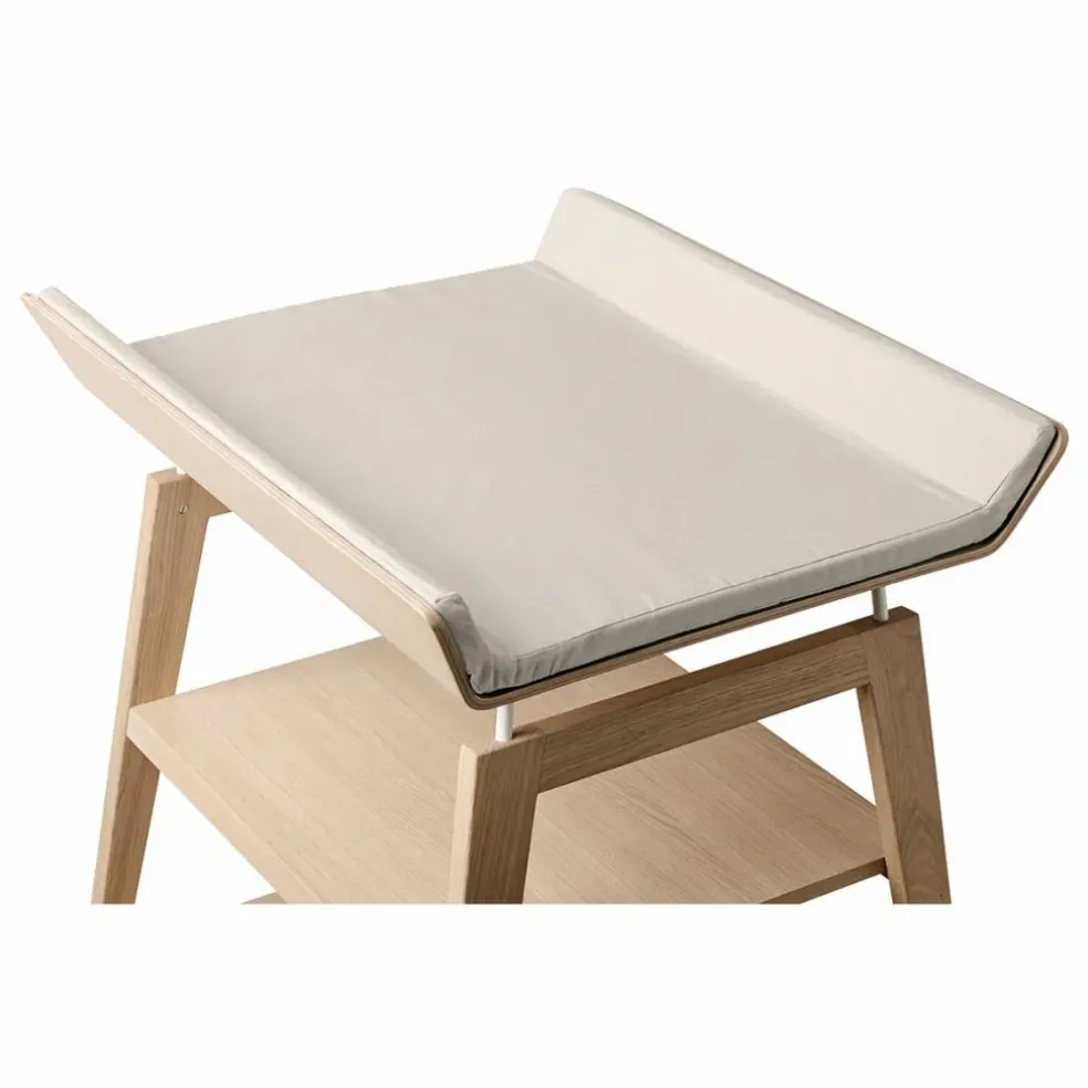 Housse de matelas à langer Linéa | Beige