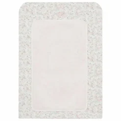 Housse de matelas à langer Jardin Hivernal | Rose