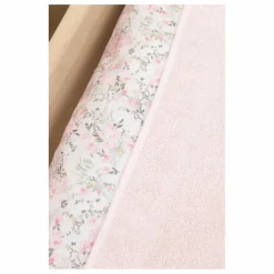 Housse de matelas à langer Jardin Hivernal | Rose