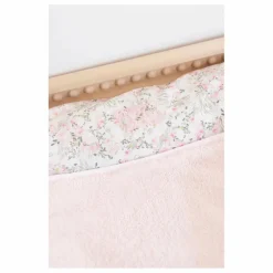 Housse de matelas à langer Jardin Hivernal | Rose
