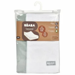 Housse de matelas à langer Sofalange | Vert d'eau
