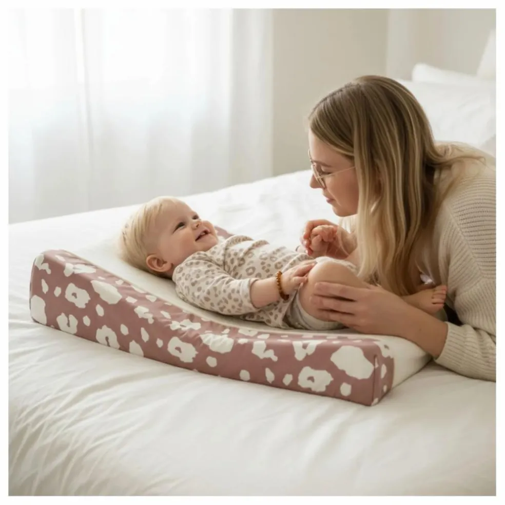 Housse de matelas à langer Sofalange | Vieux Rose
