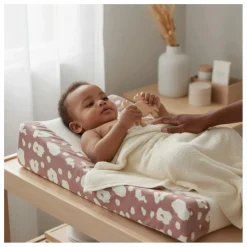 Housse de matelas à langer Sofalange | Vieux Rose