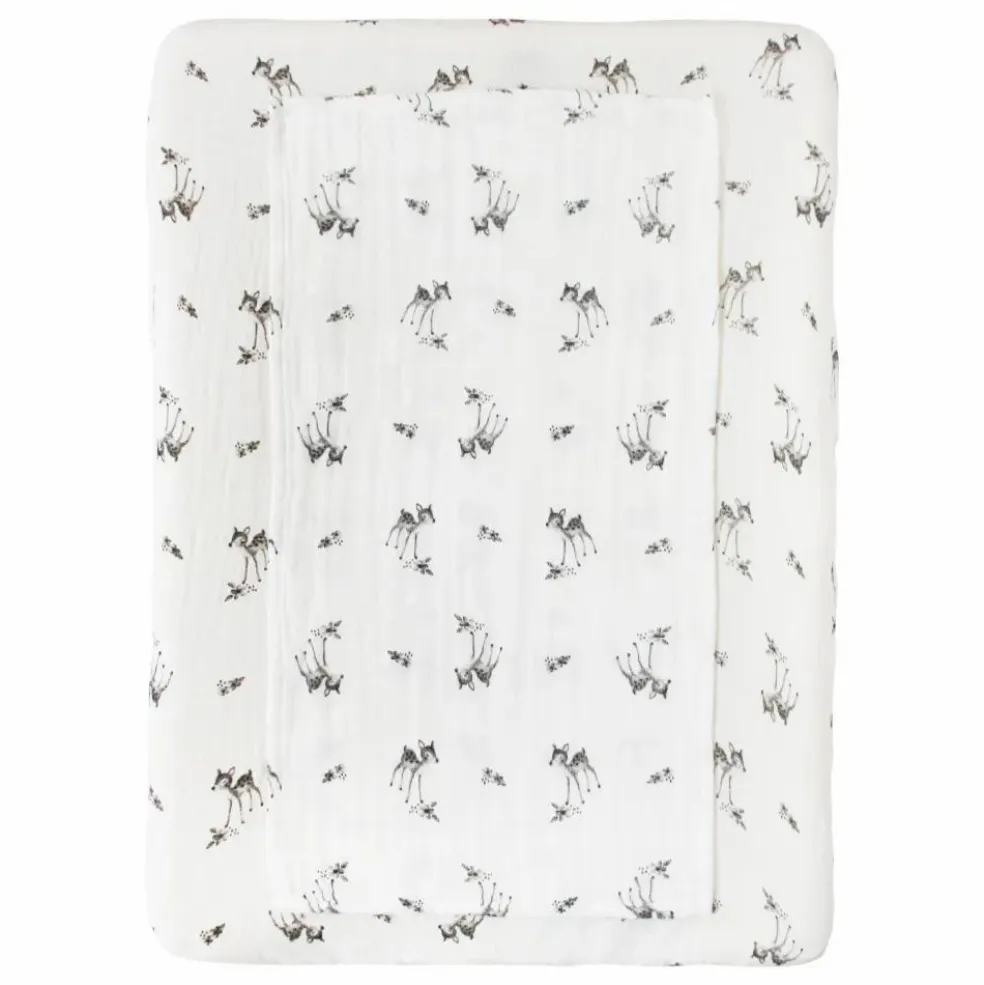 Housse de matelas à langer Fanny Faon