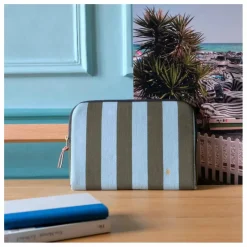 Housse d'Ipad Rita | Bleu Turquoise - Vert Foncé