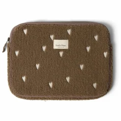 Housse d'ordinateur Hearts | Marron