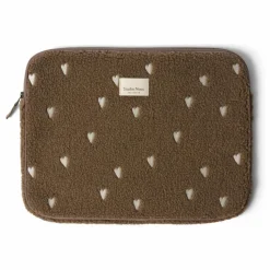 Housse d'ordinateur Hearts | Marron