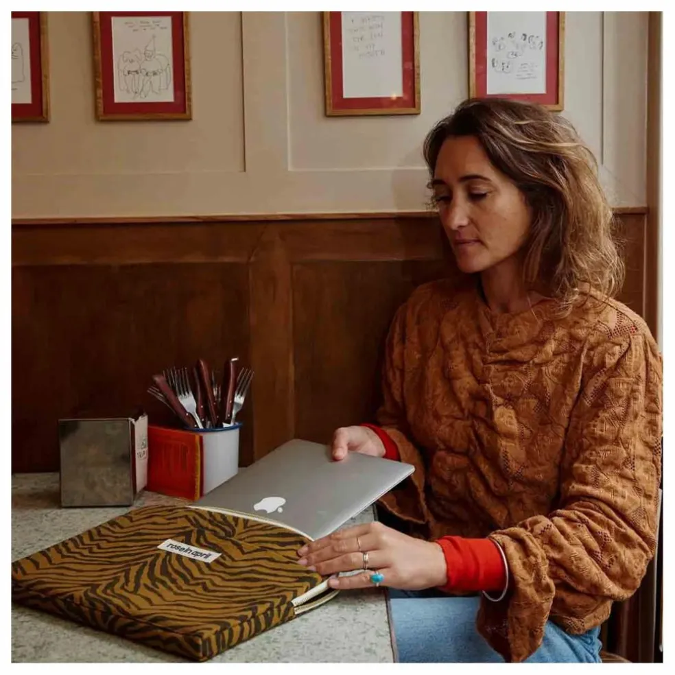 Housse d'ordinateur Zebrou | Marron