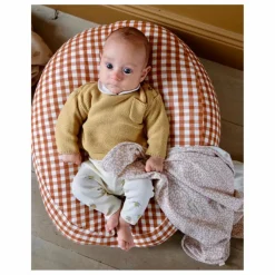 Housse pour nid bébé multi-usage Vichy | Caramel