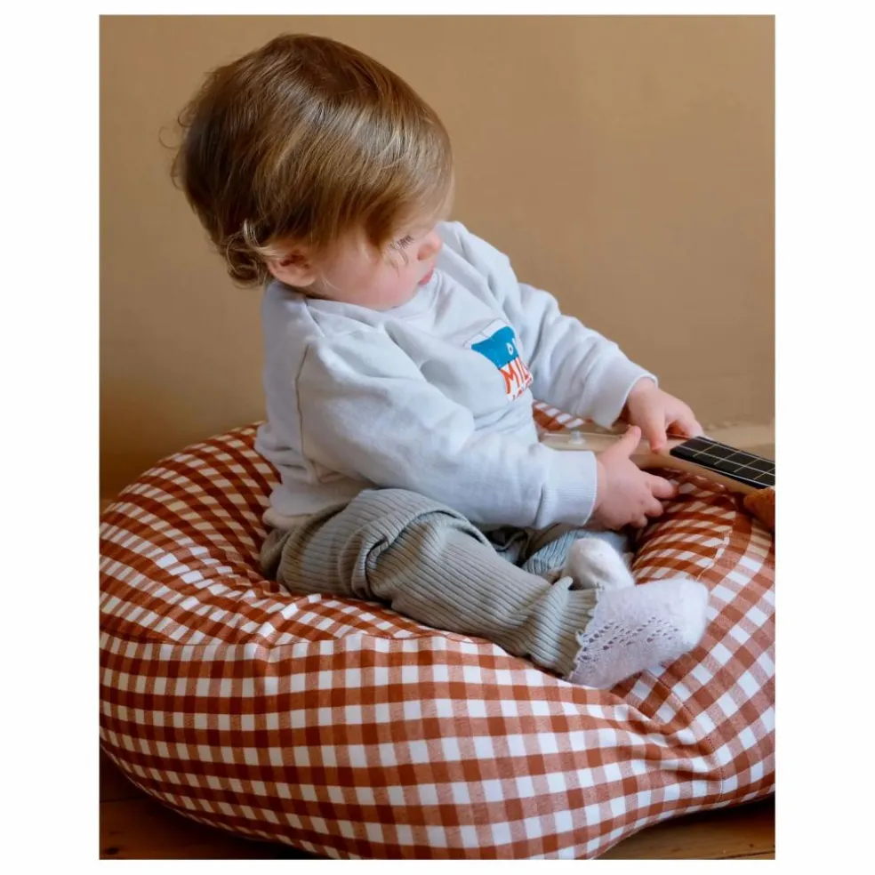Housse pour nid bébé multi-usage Vichy | Caramel