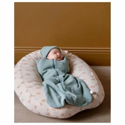 Housse pour nid bébé multi-usage Cœur | Crème