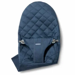 Housse pour transat Bliss en coton matelassé | Bleu marine