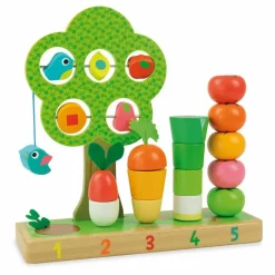 J'apprends à compter les légumes