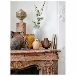 Jarre décorative Tarun en Grès | Brun