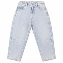 Jean Barrel Coton Bio | Bleu Clair