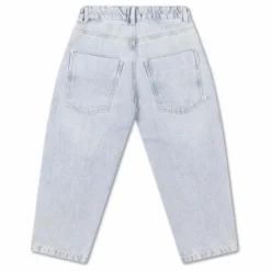 Jean Barrel Coton Bio | Bleu Clair