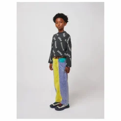Jean Colorblock Coton Bio | Jaune