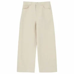 Jean Crop Taylor Coton Bio | Ecru