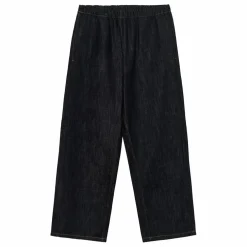 Jean Elastiqué Relaxed Coton Bio | Noir