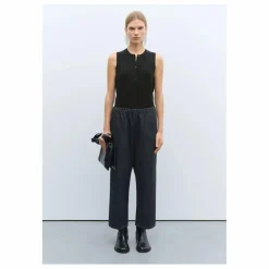 Jean Elastiqué Relaxed Coton Bio | Noir