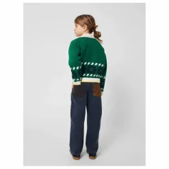 Jean Empiècements Coton Bio | Gris