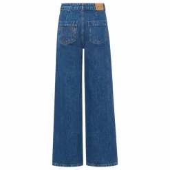 Jean Flare en Coton Bio | Denim brut