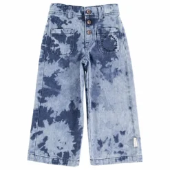 Jean Flare Tie & Die | Bleu