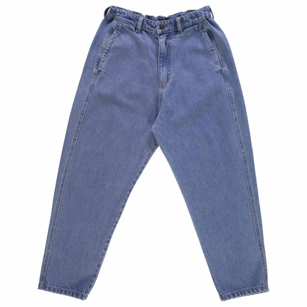 Jean Gentiane Coton Bio - Collection Femme | Bleu