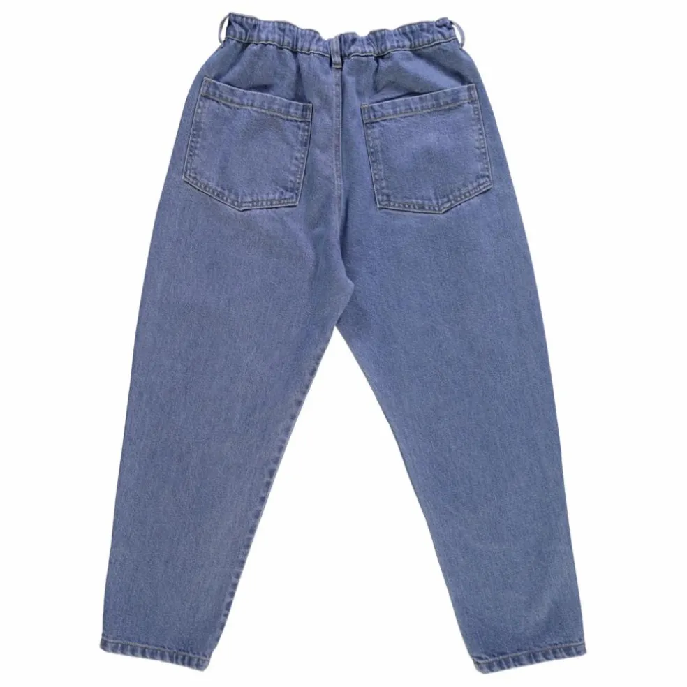 Jean Gentiane Coton Bio - Collection Femme | Bleu