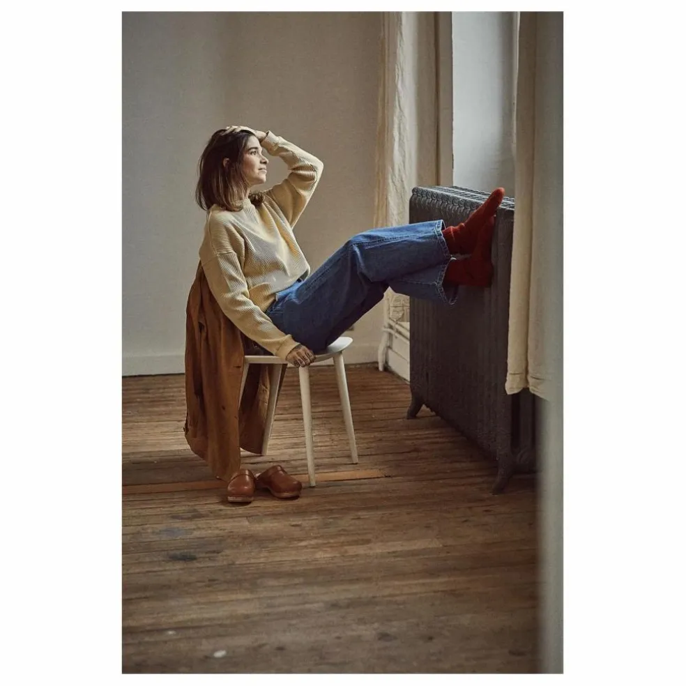 Jean Gentiane Coton Bio - Collection Femme | Bleu