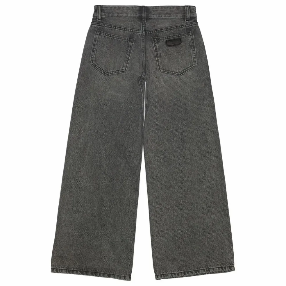 Jean Large April | Denim gris