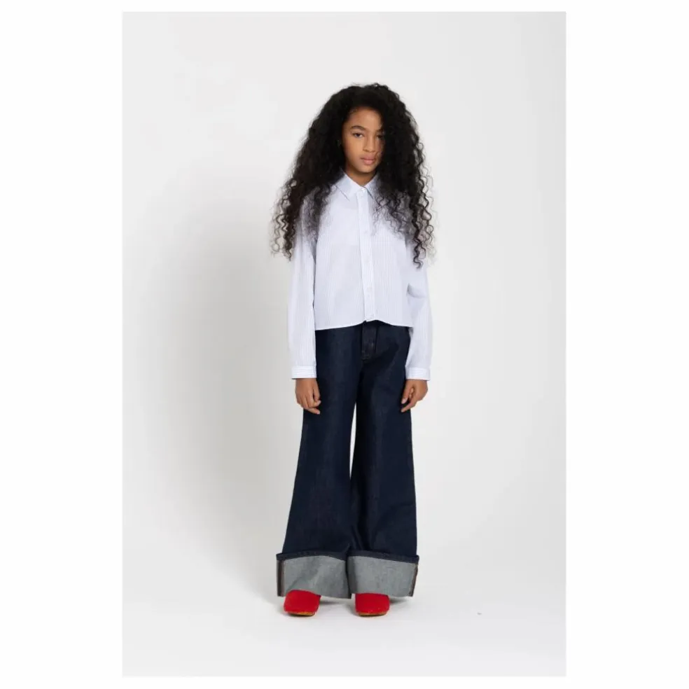 Jean Large Blaze | Denim brut