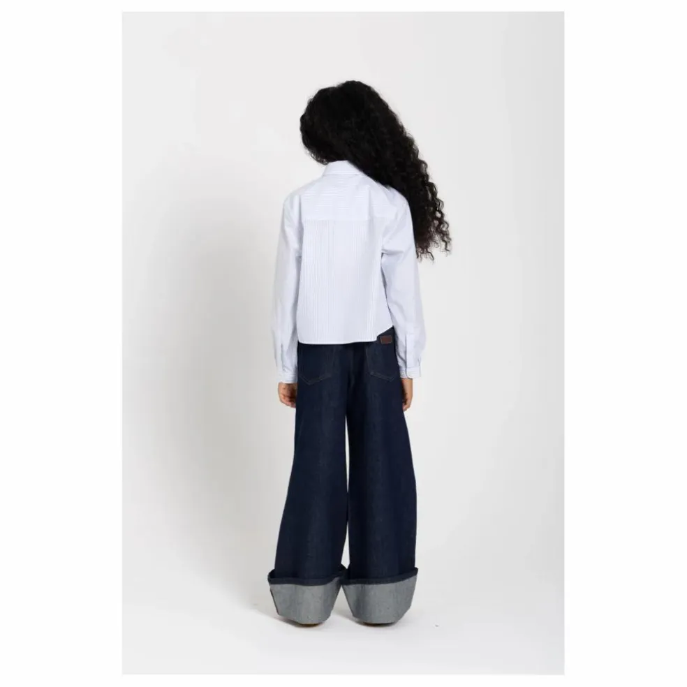 Jean Large Blaze | Denim brut